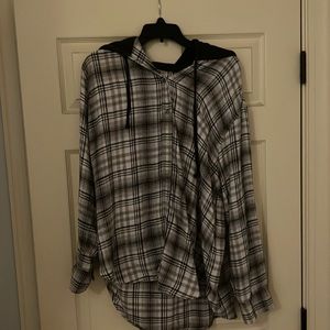 American Eagle button up hoodie